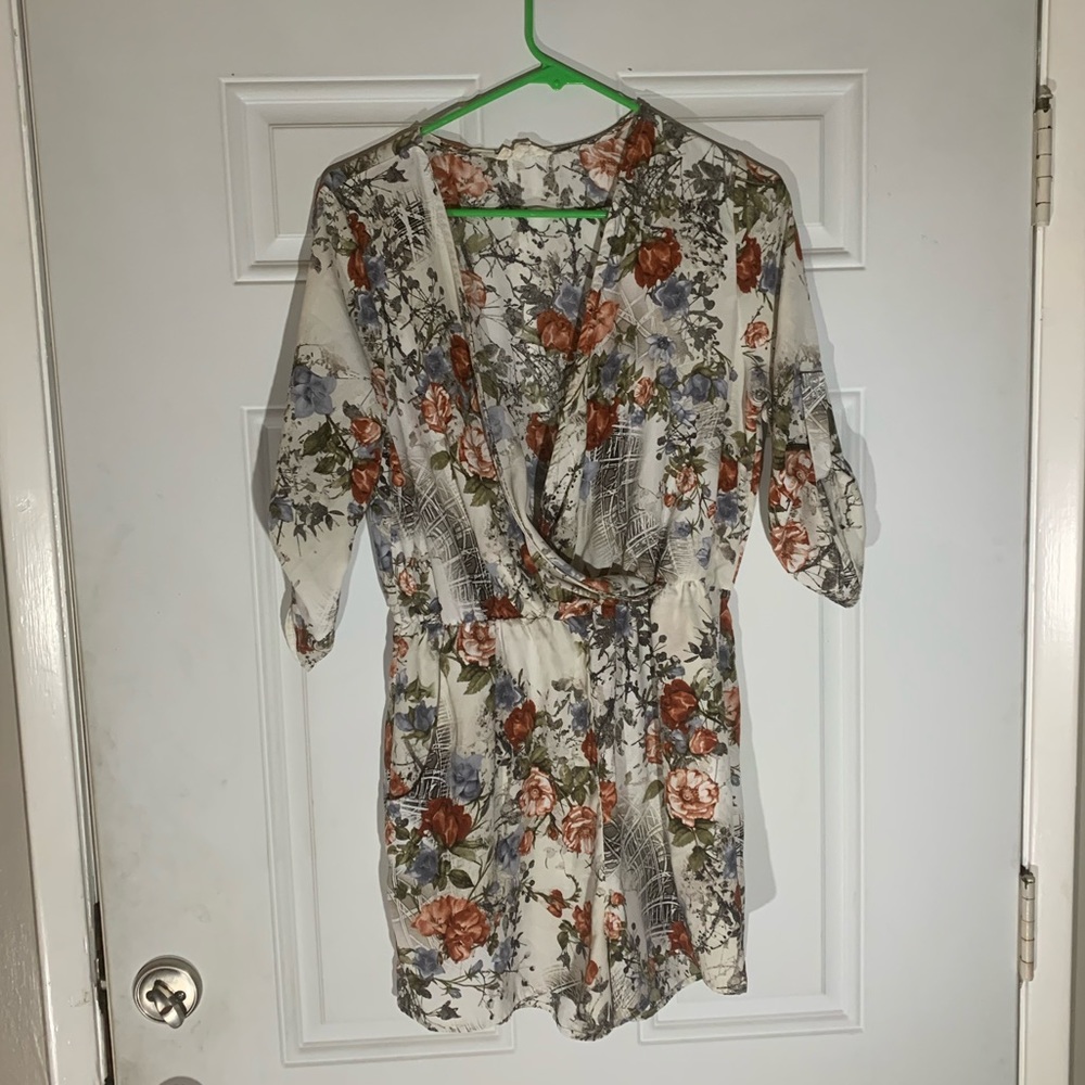 ModCloth floral romper